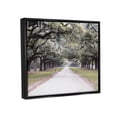 thumbnail image 4 of Stupell Industries Tree Grove Path Photography Landscape Photography Black Floater Framed Canvas Art Print Wall Art, 31 x 25, 4 of 10