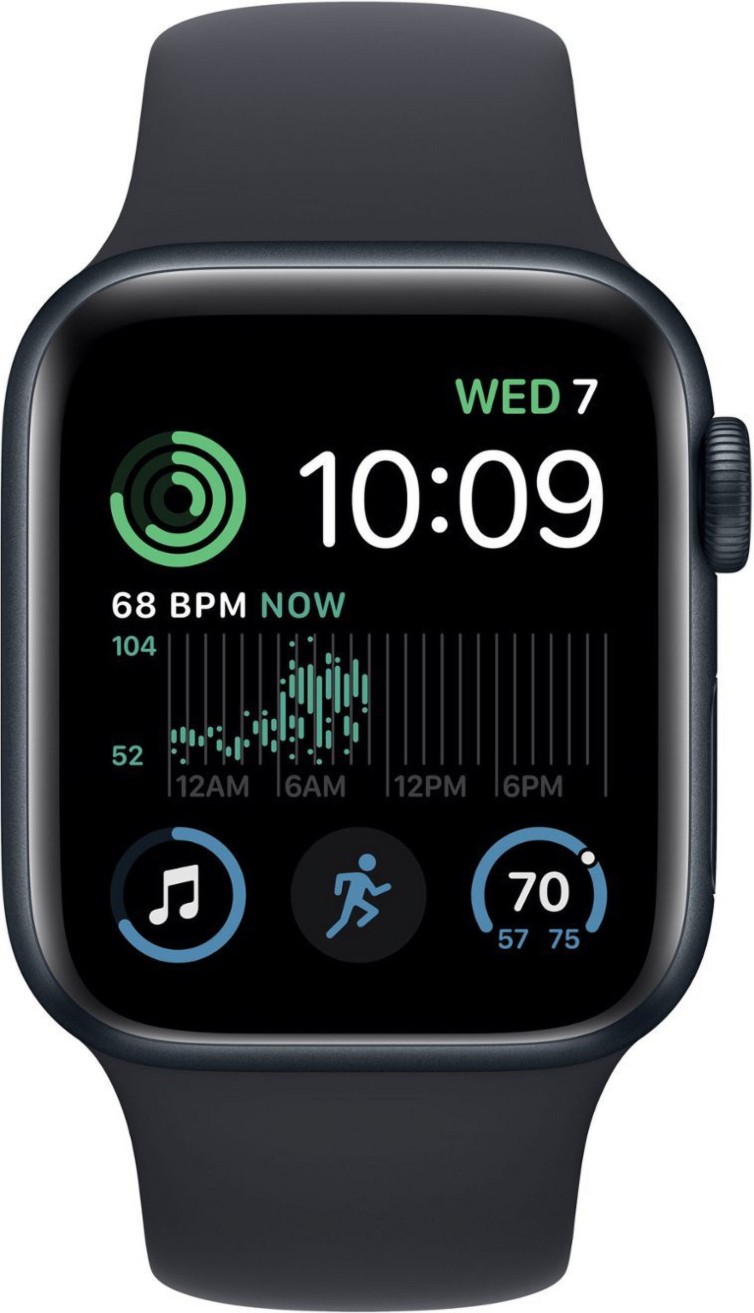 Restored  Apple Watch Series SE 2nd Generation 44mm (GPS + Cellular) Aluminum Case (Refurbished)