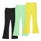 thumbnail image 1 of BIG ELEPHANT Leggings Acampanados para Niñas, Pantalones Acampanados con Corte de Bota y Cintura Alta, Pantalones Acampanados para Yoga y Baile, Packs de 3, 1 of 10