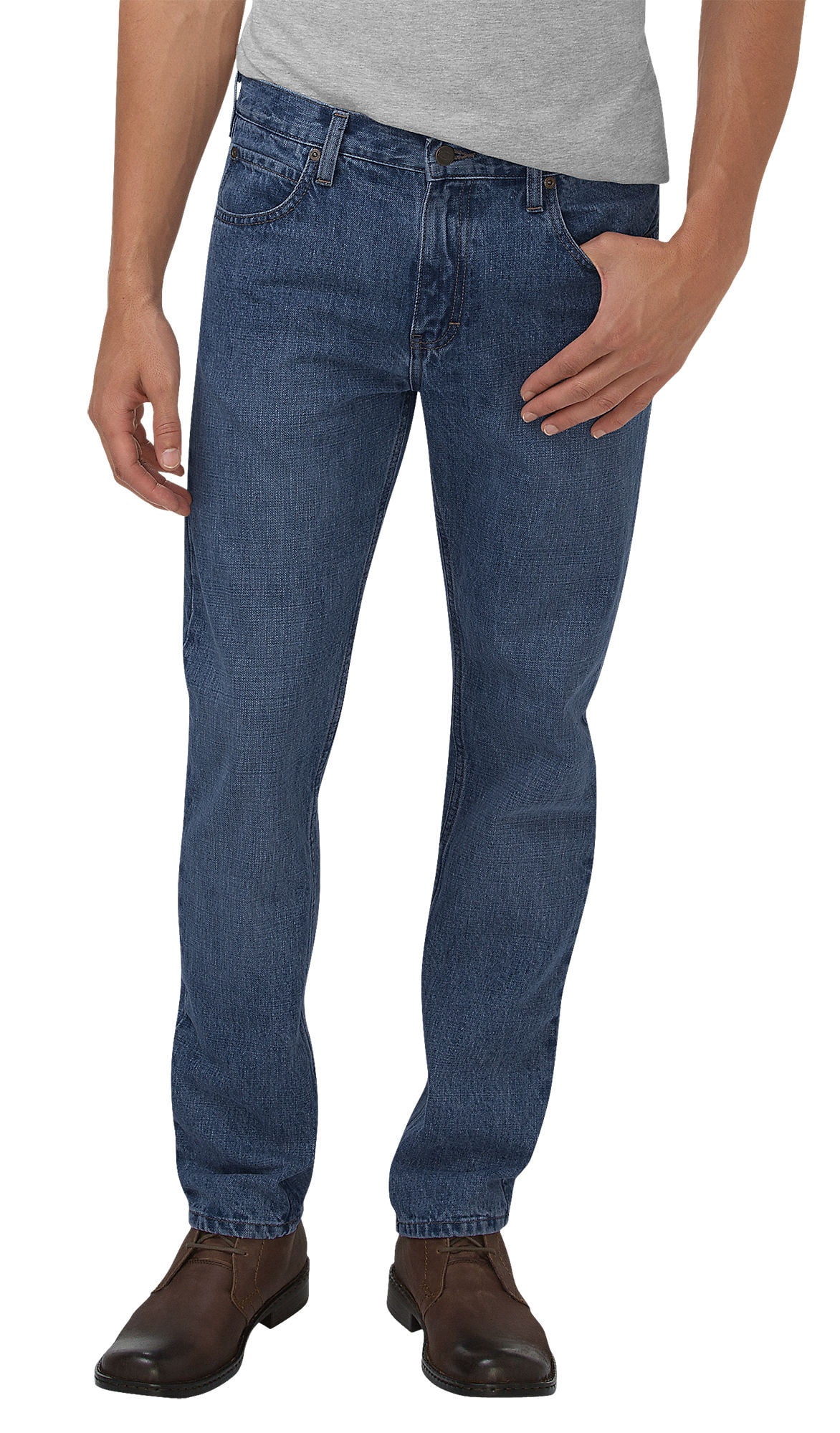dickies men's slim straight 5-pocket 