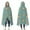 Chihuahua and Footprints-1, variant on Wearable Blanket,Rainbow Puppy Hooded Wearable Flannel Blanket for Adults & Teens,Winter Poncho Shawl Wrap Cape Cozy Anti-Pill,50"x60"