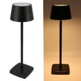 thumbnail image 1 of Lampe de Chevet, Lampe de Table Dimmable pour Extérieur Noir, Blanc, Marron, 1 of 8