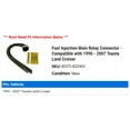 thumbnail image 2 of Fuel Injection Main Relay Connector - Compatible with 1990 - 2007 Toyota Land Cruiser 1991 1992 1993 1994 1995 1996 1997 1998 1999 2000 2001 2002 2003 2004 2005 2006, 2 of 2