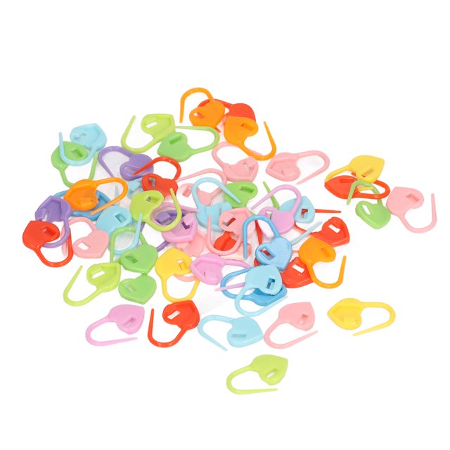Anneaux de Point de Tricot, Marqueurs de Point de Tricot Réutilisables Robustes Légers 50PCS Flexible pour la Maison