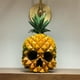 thumbnail image 4 of Piña De Halloween Decoraciones Creativas Sala De Estar Gabinete De Tv Decoraciones De Escritorio Festival De Fantasmas Artesanía De Resina Estatuas De Esqueleto De Piña Moyic HA037412-00, 4 of 6