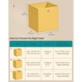 thumbnail image 4 of Cajas organizadoras plegables SONGMICS, set de 6, 33 x 33 x 33 cm, 4 of 8