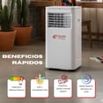 thumbnail image 4 of Clima Portátil EBYTE 9,000 BTU Frío/Calor 4 en 1 | Aire Acondicionado Deshumidificador Calefactor Ventilador Silencioso Smart, 4 of 5