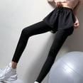 thumbnail image 5 of AOOOWER Women High Waist 2 In 1 Tight Sports Leggings with Shorts Drawstring Yoga Pants, 5 of 21