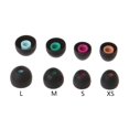 thumbnail image 1 of HLONK Universal Headphone Earpads 4 Pairs/set Replacement Earbuds Ear Tips Bud, 1 of 7