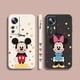 thumbnail image 2 of Case For Xiaomi 13 12 12S 11 11T 10 10S 9 9SE 8SE Pro Ultra Lite Colour Simple Liquid Silicone Case Mickey Minnie Mouse Cartoon, 2 of 5