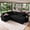Black, variant on Aenkyo 7-Seat Corduroy U-Shaped Sectional Sleeper Sofa Bed with Storage Chaise and USB Charging, Gray