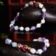 thumbnail image 2 of 2 x Natural Amethyst Fashion Bracelet Charms Jewelry Gift, 2 of 9