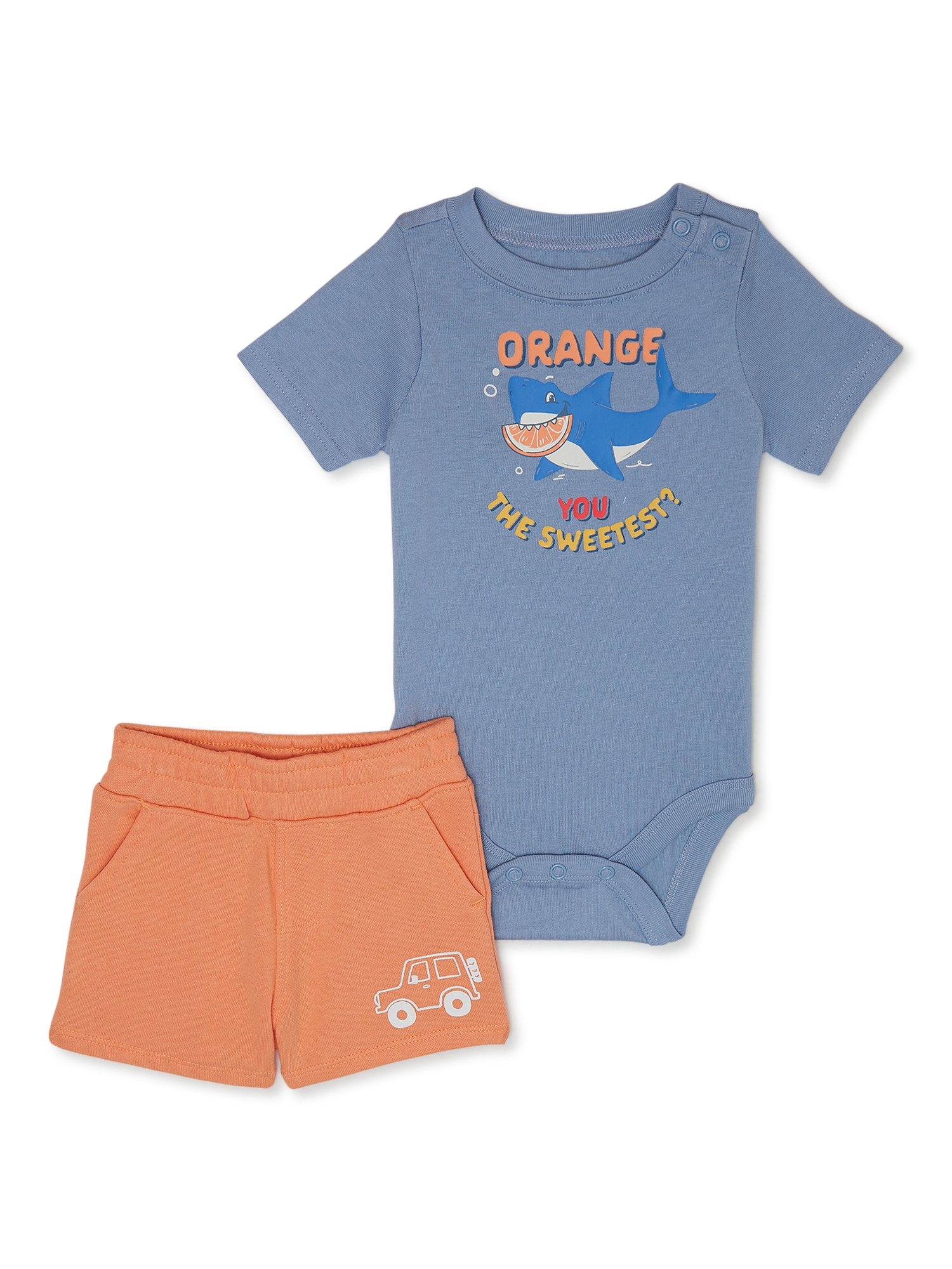 Garanimals Baby Boy Mix and Match Outfit Kid-Pack, 6-Piece, Sizes 0-24 Months - image 3 of 6