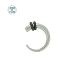 thumbnail image 2 of Pair of Ear Taper Circular Steel Stretcher/Taper - 14G - 0 Gauge, 2 of 3