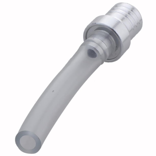 Mini Tubo De La Manguera Del Respiradero Del Respiradero De La Válvula De Del De La Motocicleta Para los autos 6 Plata