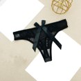 thumbnail image 3 of Gibobby Tangas de sexy para mujer Ropa interior de bikini para mujer Bragas suaves invisibles Hipster Calzoncillos sexy para mujer Bragas elásticas(Negro,Talla única), 3 of 4