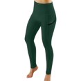 thumbnail image 4 of pstuiky Leggings for Women, Workout Leggings for Women Yoga Pants for Women High Waisted Workout Leggings Women's Yoga Leggings for Women Tummy Control Green M, 4 of 4