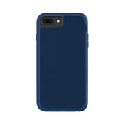 onn. Rugged Case with Built-In Microbial Protection for iPhone 6 Plus, iPhone 6s Plus, iPhone 7 Plus, iPhone 8 Plus, Blue