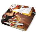 thumbnail image 3 of Cody Rhodes Blanket Super Soft Warm Flannel Blanket Suitable for Bed Sofa Sofa Bedroom Living Room Sofa Four Seasons Suitable for Napping Home Decor Bedding Artwork 40"x50", 3 of 6