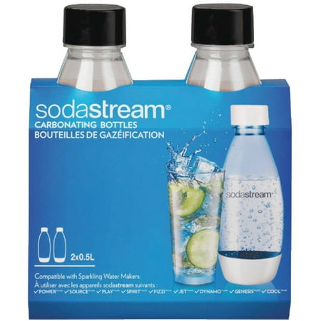 

SodaStream 1/2 Liter Carbonating Bottle (2-Pack)