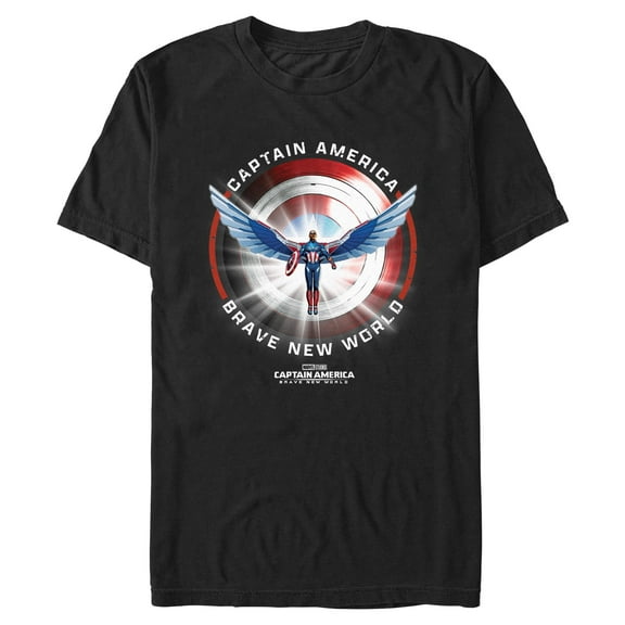 Men's Captain America: Brave New World Wings of Glory  Graphic T-Shirt