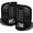 Black Housing, variant on AKKON - For Black Smoke 07-13 Silverado Pickup Full LED Tail Lights Brake Lamp Replacement Driver And Passenger