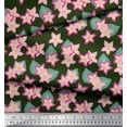 thumbnail image 2 of Soimoi Green Cotton Duck Fabric Leaves & Floral Print Fabric by Yard 42 Inch Wide, 2 of 3