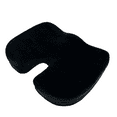 thumbnail image 3 of Bookishbunny Temperature Proof Memory Foam Coccyx Seat Cushion Support Pillow Sciatica & Pain Relief Car Office Chair, 3 of 7