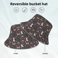 thumbnail image 2 of Kdxio Reflective Bucket Hat - French Bulldogs Print Bucket Hat for Men,Women, 2 of 6