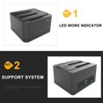 thumbnail image 3 of Hottest Hard Drive Docking Station USB3.0 For HDD / SSD3.5 / 2.5 Inch SATA Hard Disk, 3 of 9