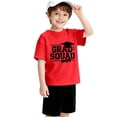 thumbnail image 5 of Ruyang Teens Baggy Cotton Tops Letter Print Graphic Crewneck Pullover Tops Summer Loose Sot Breathable T-Shirt 2-13 Years, 5 of 6