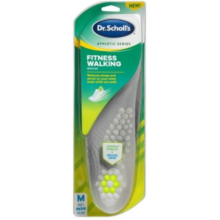 2 Pack - Dr. Scholl's Athletic Series Fitness Walking Men Size 8-14, 1