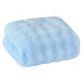 thumbnail image 6 of Microfiber Hand Towels for Bathroom Soft and Absorbent Face Towels Bathroom Hand Towels for Spa Hair Bath,14X30 in （Blue）, 6 of 6