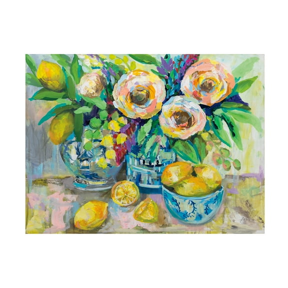 Jeanette Vertentes 'Afternoon Lemonade' Canvas Art