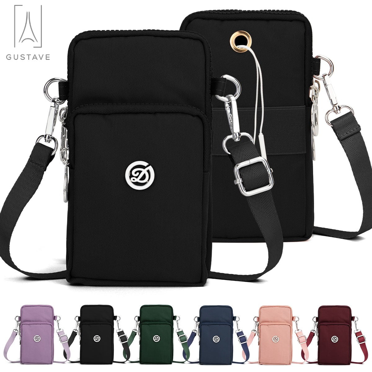 Shoulder Bag For Phone / Small Crossbody Purse/ Shoulder Case For Two  Smartphone - Shop DOMINIC Phone Cases - Pinkoi