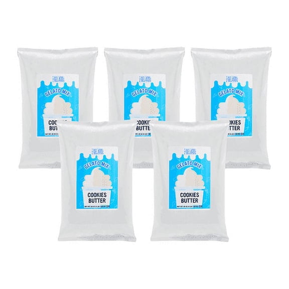 The Gelato Lab Cookie Butter Soft Serve Mix 3 lb/1.36 kgs - 5/Case