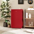 thumbnail image 2 of HOMCOM Mini-Frigo avec Congélateur Thermostat Porte Réversible, Rouge, 2 of 10
