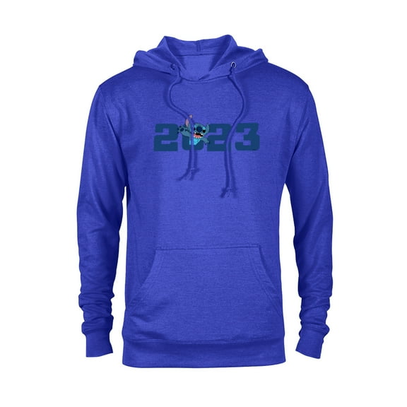 Disney Stitch 2023 Celebration 100th Anniversary New Year - Pullover Hoodie for Adults - Customized-Royal