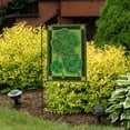 thumbnail image 4 of Briarwood Lane Celtic Shamrocks St. Patrick's Day Garden Flag, 4 of 4