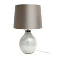 thumbnail image 5 of Simple Designs 1 Light Pearl Table Lamp with Fabric Shade, 5 of 5
