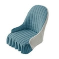 thumbnail image 1 of Fundas elásticas para sillas de comedor, gruesas y cálidas, protectoras de asiento para cocina, hogar, restaurante, bodas, banquetes y decoración. Tejido suave de nailon Sp ex, lavable, cobertura, 1 of 6