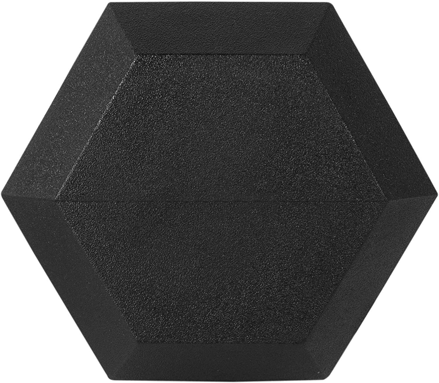 WF Athletic Supply Rubber Coated Hex Dumbbell Set, 5-25Lb