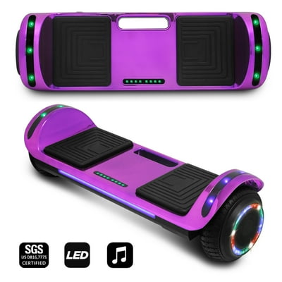 Cho electric 6.5 inch hoverboard smart self balancing scooter hoover board with built in speaker led light ul2272 certified sale