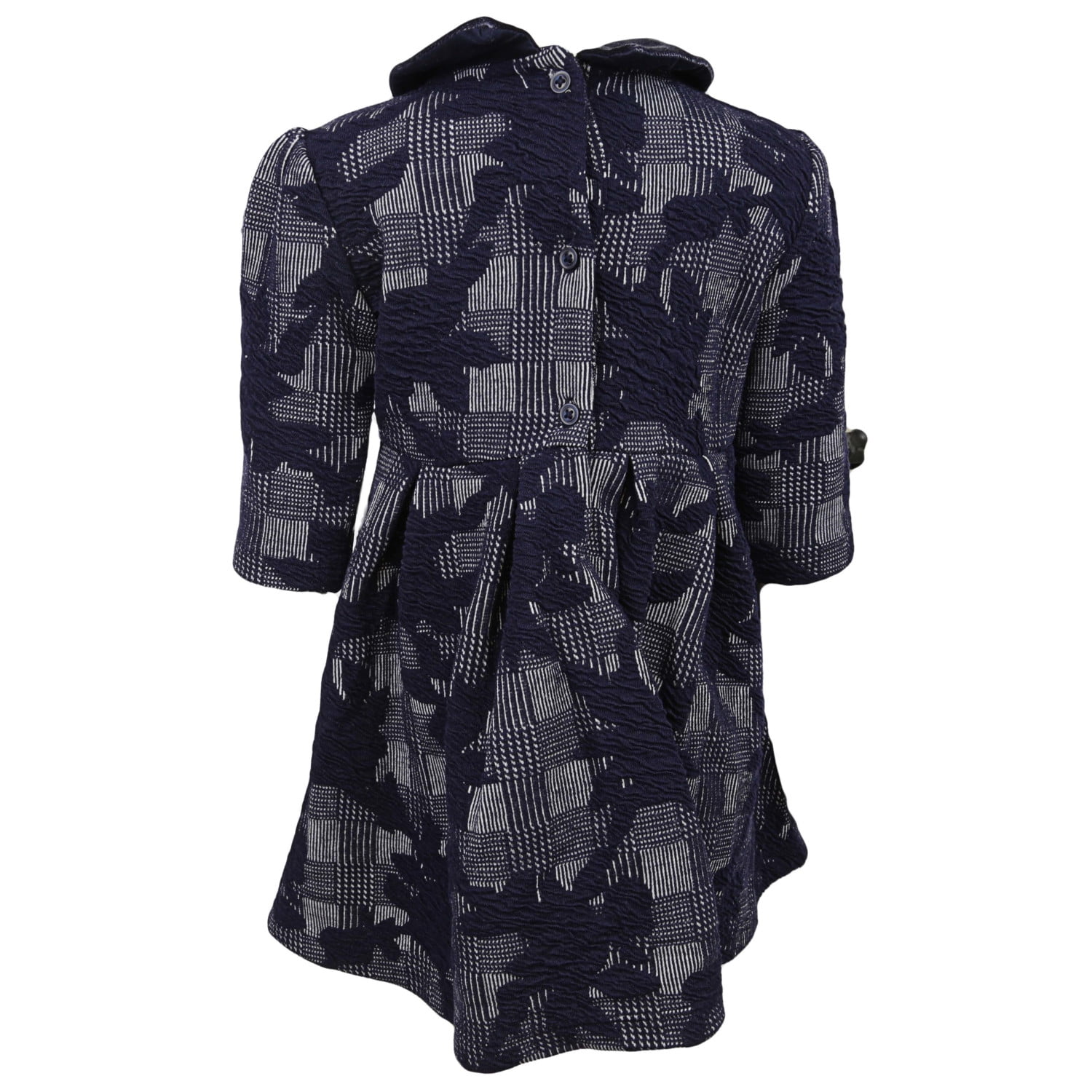 ava may jacquard dress