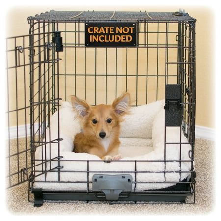 UPC: 0655199079094 | K&H Pet Products Deluxe Bolster Crate Pad Fleece 14 X 22 Inches