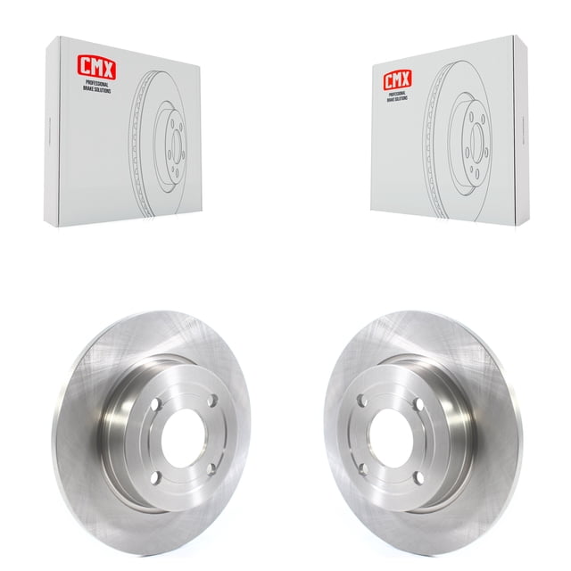 CMX Rear Disc Brake Rotors Pair for Car 2018-2021 Ford EcoSport FWD K8-101782