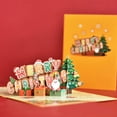 thumbnail image 6 of 3D Christmas Greeting Card Portable Folding Three-dimensional Blessing Message Card for Christmas Holiday, 6 of 7