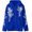 Blue4, variant on Unisex Y2K Zip Up Hoodie Gothic cross Graphic Emo Grunge Women Men Loose Baggy Fleece Jacket Punk Streetwear