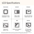 thumbnail image 2 of Microsoft Surface Pro 2-in-1 Laptop/Tablet (2024), Windows 11 Copilot+ PC, 13 Touchscreen LCD Display, Snapdragon X Plus (10 Core), 16GB RAM, 256GB Storage, 5G Connectivity, Platinum, 2 of 5