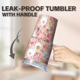 thumbnail image 5 of 20OZ Cute Dog Hot Drink Tumbler with Handle Insulated Stainless Steel Cup Thoughtful Dog Lover Gifts Unique Birthday Christmas Presents for Women Men Lightweight and Long Lasting, 5 of 6